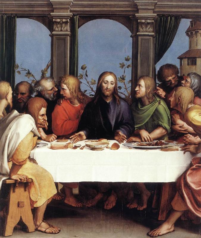 HOLBEIN, Hans the Younger The Last Supper g Norge oil painting art